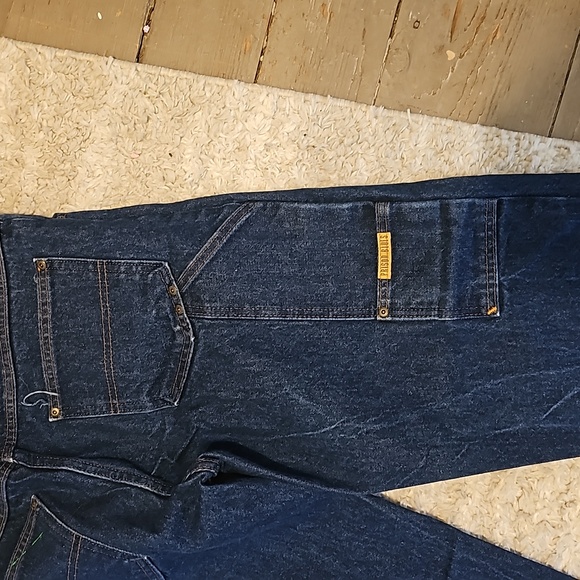Prison blues logger jeans 34/32 - Picture 3 of 4